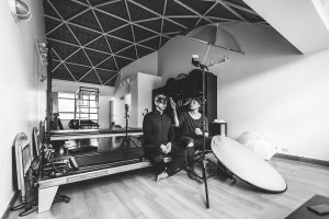 Retrato creativo DM Photography detras de camaras